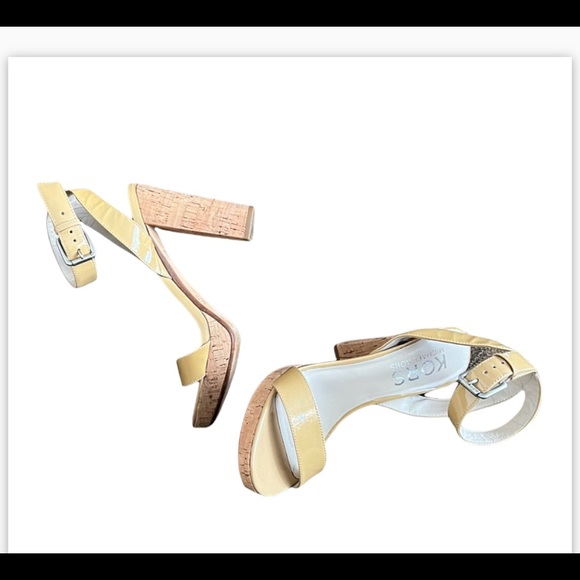Michael kors gorgeous cork heel size 8 in great condition - Picture 5 of 16